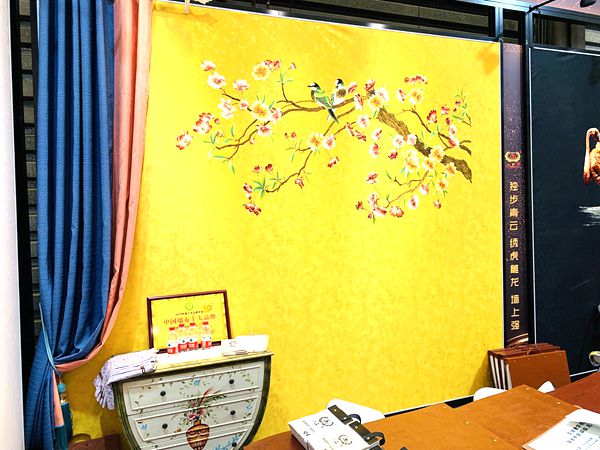 上海墙纸墙布展丨墙上强墙布彭艳:正式推出硅藻泥无缝墙布 上海墙纸墙布展丨墙上强墙布彭艳:正式推出硅藻泥无缝墙布