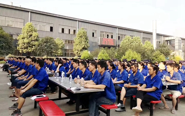 圣玛诺整木定制练内功 管理变革誓师大会圆满举行 