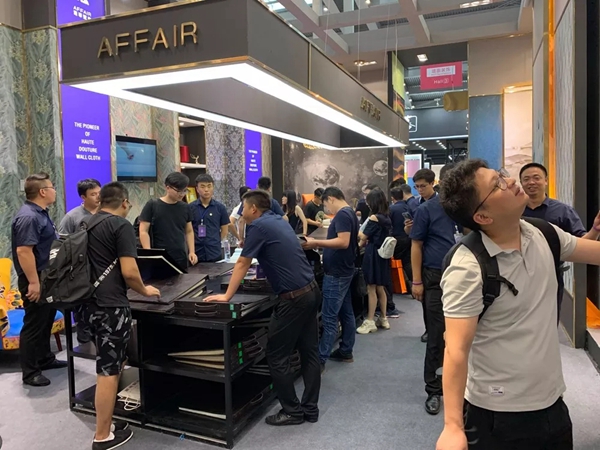 雅菲壁布秋季新品大受欢迎 进馆人流数量创新高