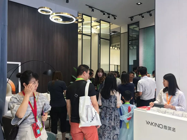 雅琪诺窗帘新品首次面世2019上海展 获参观者高度肯定