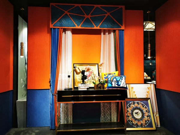 城市素颜墙布上海展第二日展位客流量依旧爆满