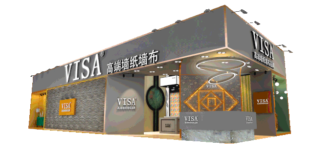 VISA高端墙纸墙布深圳展收获颇丰 与您相约上海布艺展