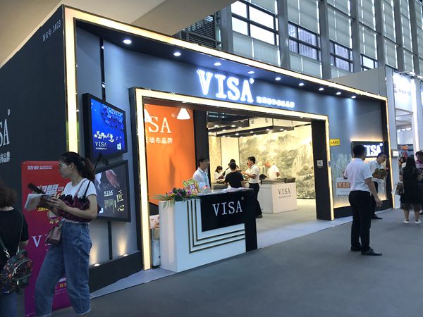 深圳家纺展丨VISA高端墙纸墙布常亮：打造全新样板市场