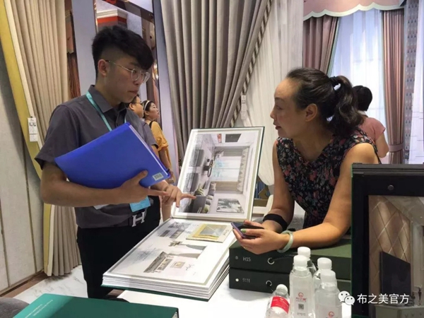 布之美窗帘上海展精彩回顾 新品工艺火爆全场