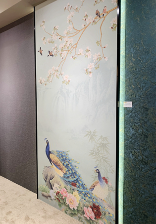 上海墙纸墙布展丨金凤凰文勇：提出“金凤凰墙面整装•焕新服务”