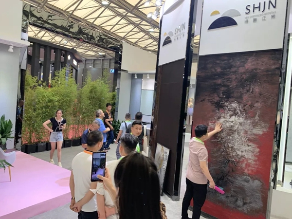 诗画江南壁布上海展会成绩喜人 未来与您共创财富