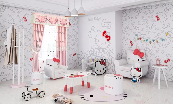 RoyalSundayHelloKitty：金秋时节 如何用软装装扮孩子的房间？