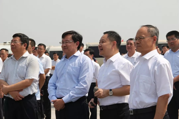 滕州市委市政府领导莅临鑫迪家居智能制造产业园参观指导 滕州市委市政府领导莅临鑫迪家居智能制造产业园参观指导