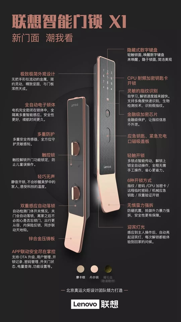 联想智能锁启动战略客户扶持计划 打造线下样板市场