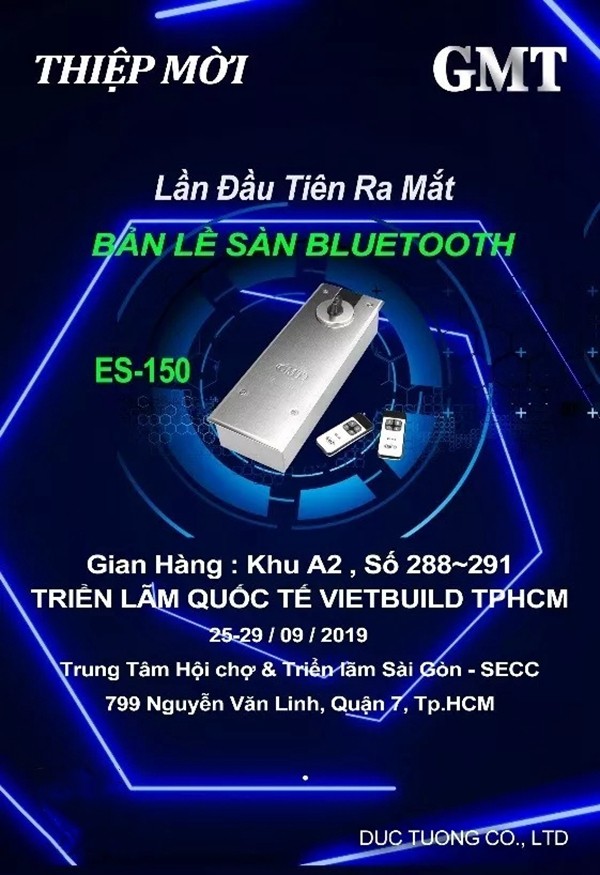 GMT门控诚邀您一同参加2019越南建筑展