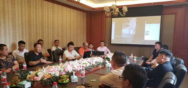 重庆部分定制家具企业在川田沙龙座谈