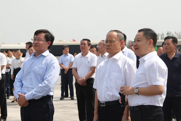 滕州市委市政府领导莅临鑫迪家居智能制造产业园参观指导 滕州市委市政府领导莅临鑫迪家居智能制造产业园参观指导