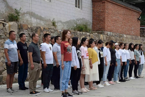 七特丽总部2019夏季拓展训练活动完美收官