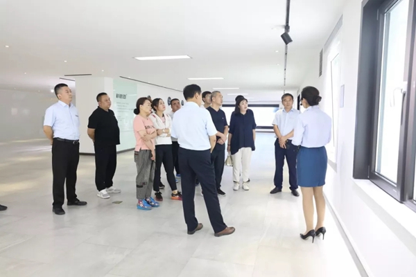 科饶恩门窗迎接张家口宣化区工商联党组书记一行莅临考察