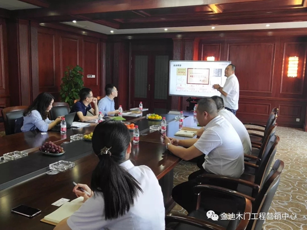 时代中国领导莅临金迪木门杭州制造基地考察指导工作