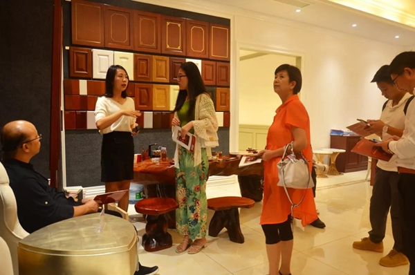 珠海市室内装饰行业协会走进丰成帝纳进行实地考察