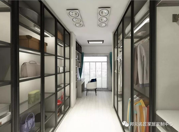 邦元名匠：独立衣帽间该如何布局与设计内部空间