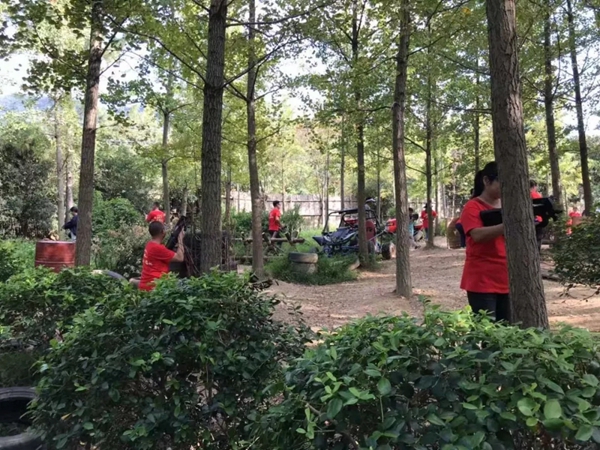 丽绣云感亲肤墙布国庆假期团建活动完美收官