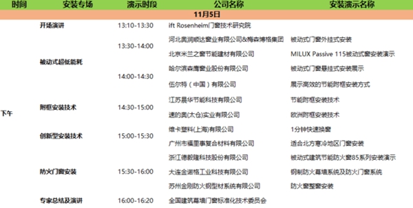 FBC2019博览会即将举办建筑外窗安装演示活动 FBC2019博览会即将举办建筑外窗安装演示活动
