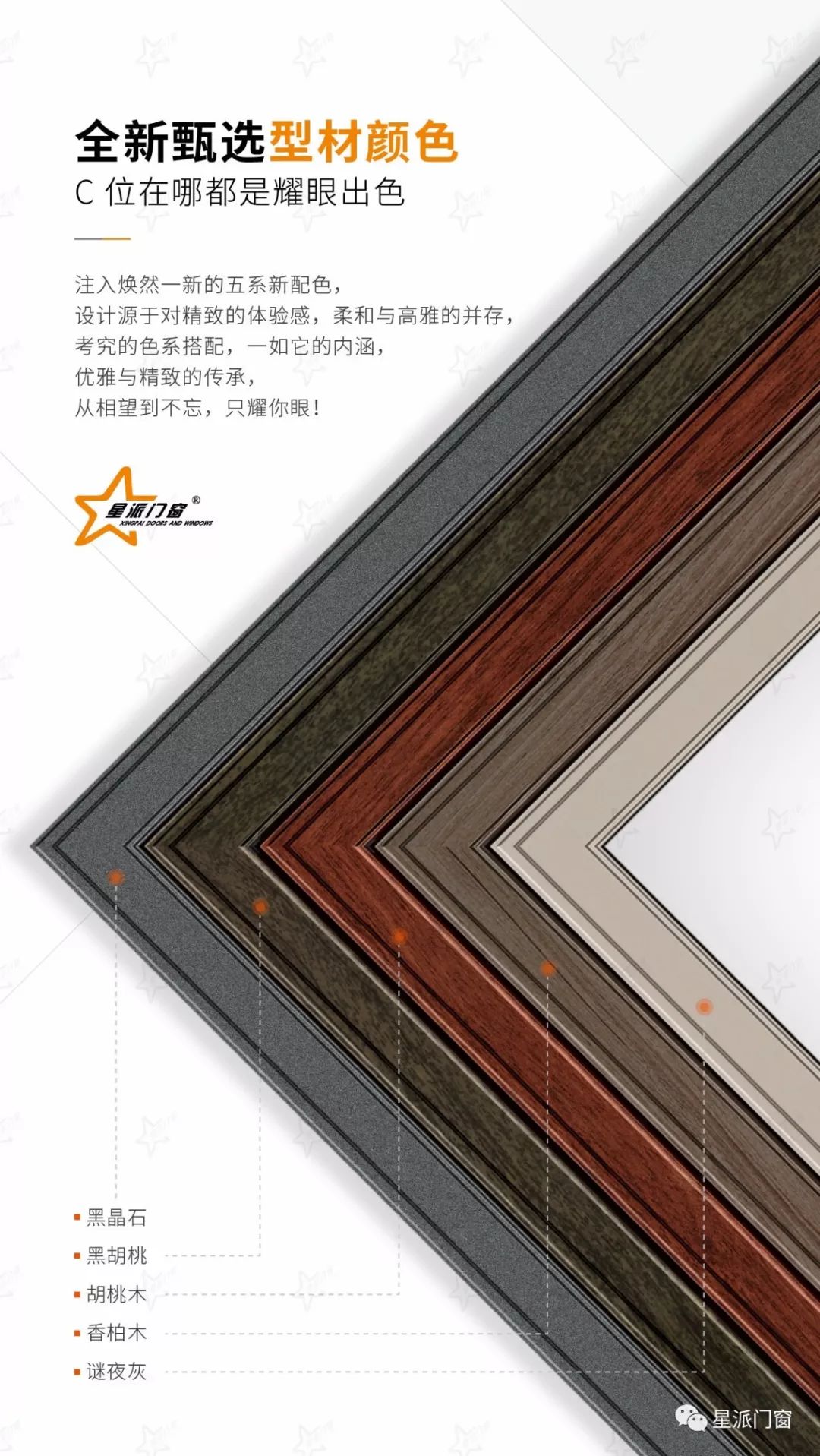 星派门窗2019新品惊艳登场 正式上市