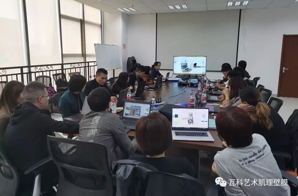 瓦科艺术肌理壁膜营销设计培训课郑州站成功举办