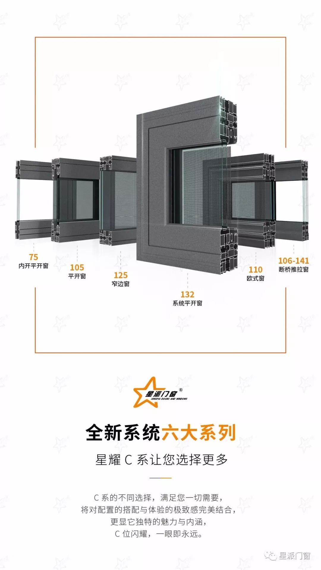 星派门窗2019新品惊艳登场 正式上市