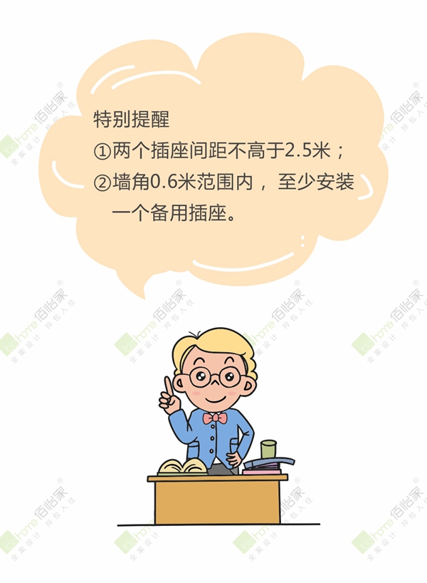 佰怡家全屋定制:教你室内装修开关插座怎么合理布局 佰怡家全屋定制:教你室内装修开关插座怎么合理布局