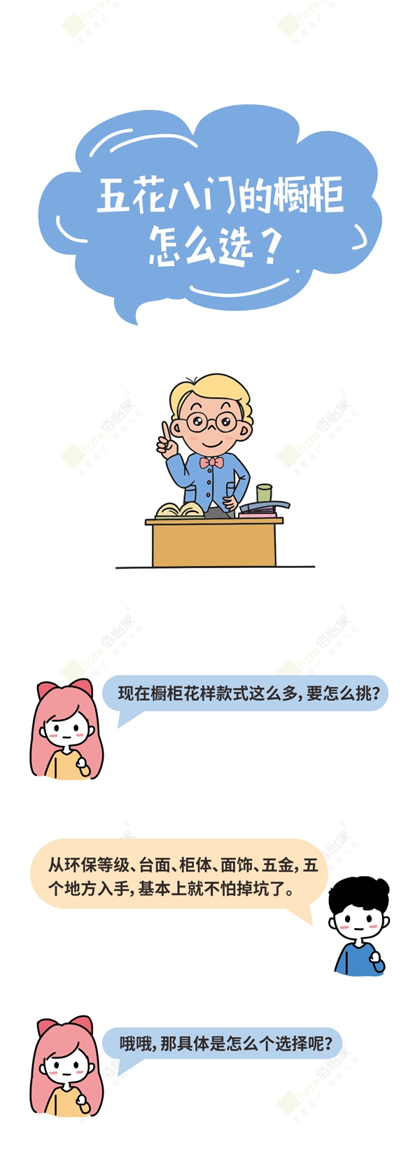 佰怡家全屋定制教你5步选好橱柜不掉坑