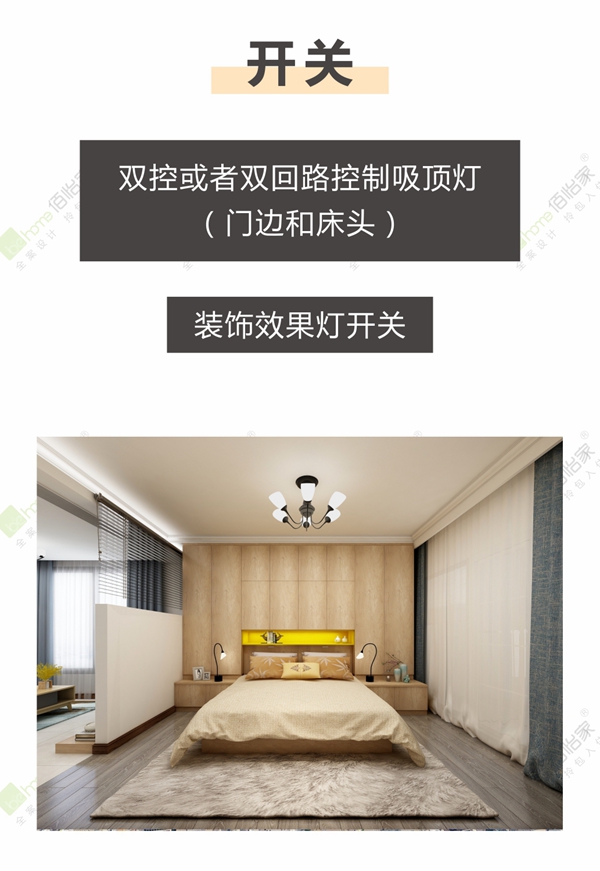 佰怡家全屋定制:教你室内装修开关插座怎么合理布局 佰怡家全屋定制:教你室内装修开关插座怎么合理布局