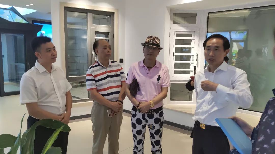 施米德智能门窗迎接中科院公共安全研究院院长一行莅临考察