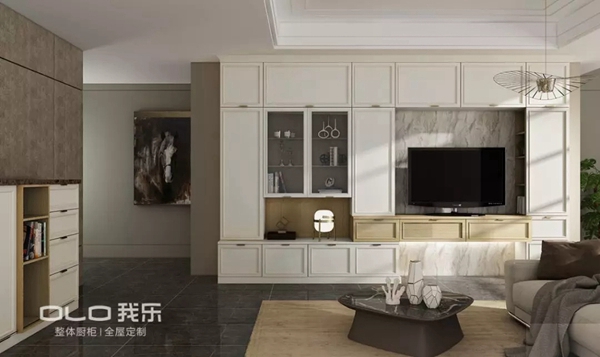 我乐整体厨柜|全屋定制：如何设计出一款高颜值客厅