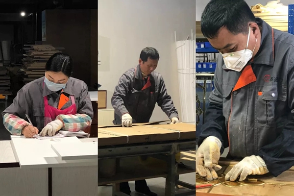 蒂诺一全屋定制迎接重庆家居同行莅临长寿工厂参观交流