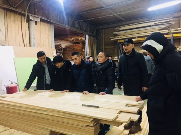 阳光林森全屋定制俄罗斯国际家具展考察行完美收官