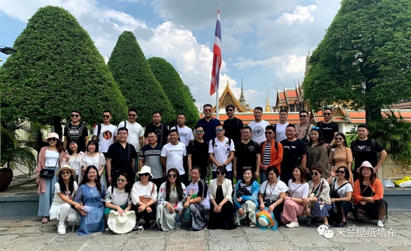 米兰壁纸·墙布冠军团队环球之旅泰国站完美结束 米兰壁纸·墙布冠军团队环球之旅泰国站完美结束