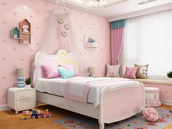 Hello kitty royal sunday：儿童房装修全指南 给宝贝一个精致的房间