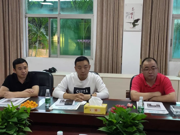 中国建博会（上海）莅临亚丹家居总部洽谈合作