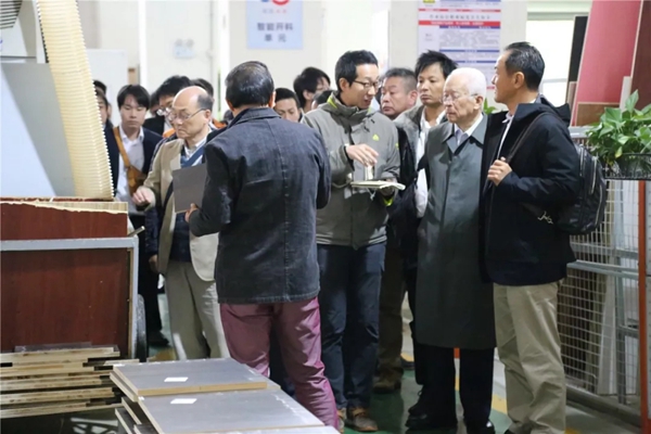 莫干山全屋定制迎接日本木材加工技术协会关西支部考察团一行莅临交流