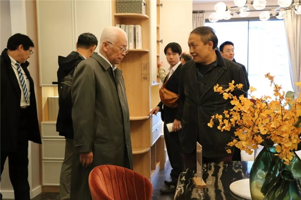 莫干山全屋定制迎接日本木材加工技术协会关西支部考察团一行莅临交流