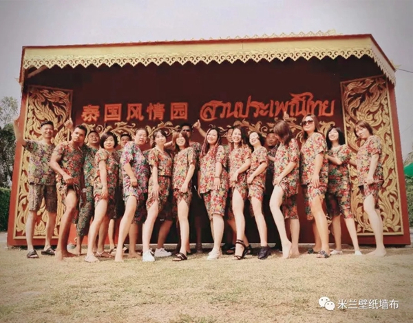 米兰壁纸·墙布冠军团队环球之旅泰国站完美结束 米兰壁纸·墙布冠军团队环球之旅泰国站完美结束