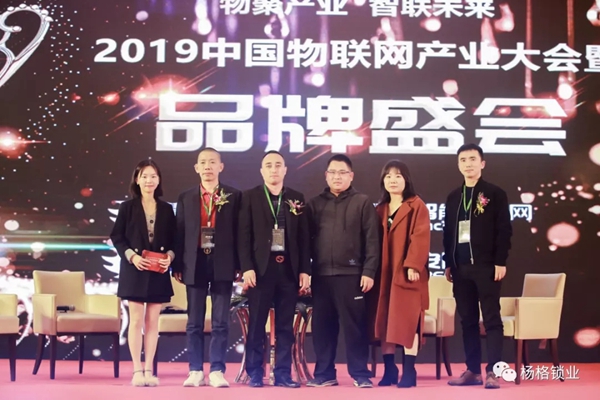 杨格实至名归荣获中国十大智能锁品牌