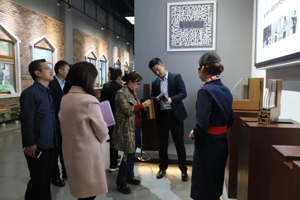 科饶恩欢迎北京住总集团龚总一行莅临参观考察