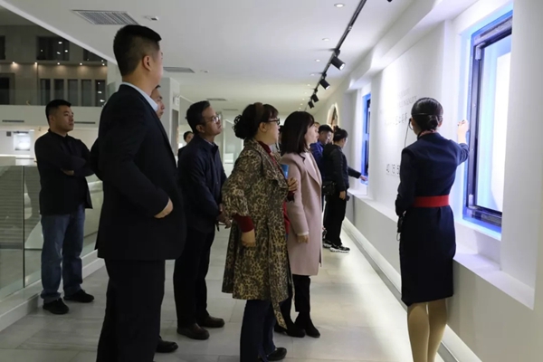 科饶恩欢迎北京住总集团龚总一行莅临参观考察