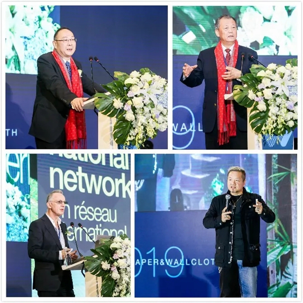 缇绣无缝墙布作为墙布行业的星锐品牌 出席2019墙纸墙布大会