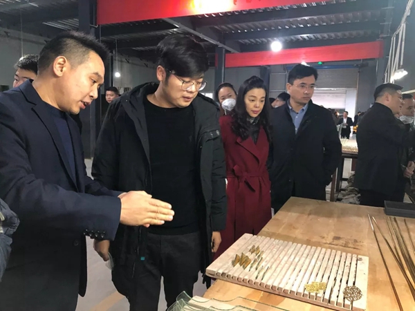 蒂诺一全屋定制迎接重庆家居同行莅临长寿工厂参观交流