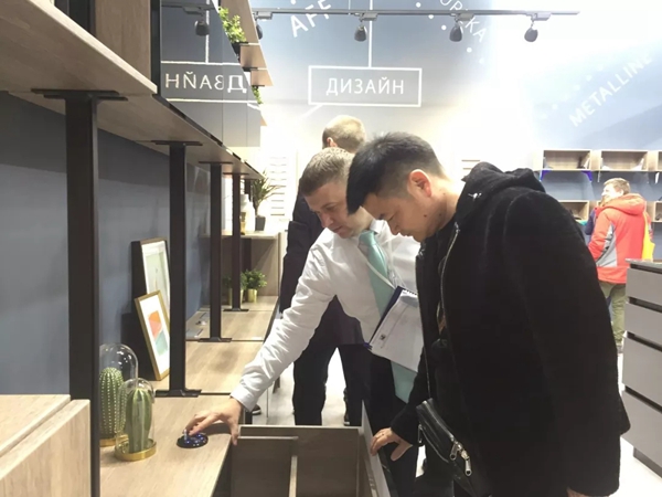 阳光林森全屋定制俄罗斯国际家具展考察行完美收官
