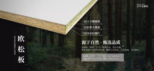 菡森定制教你如何正确挑选板材 让你的家居生活更舒心 