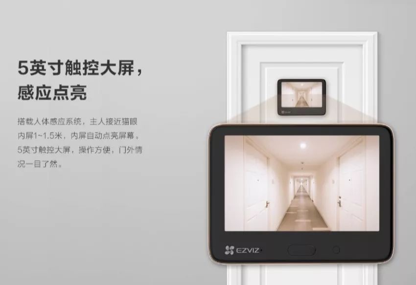 萤石新品智能猫眼 洞察危险安全守卫