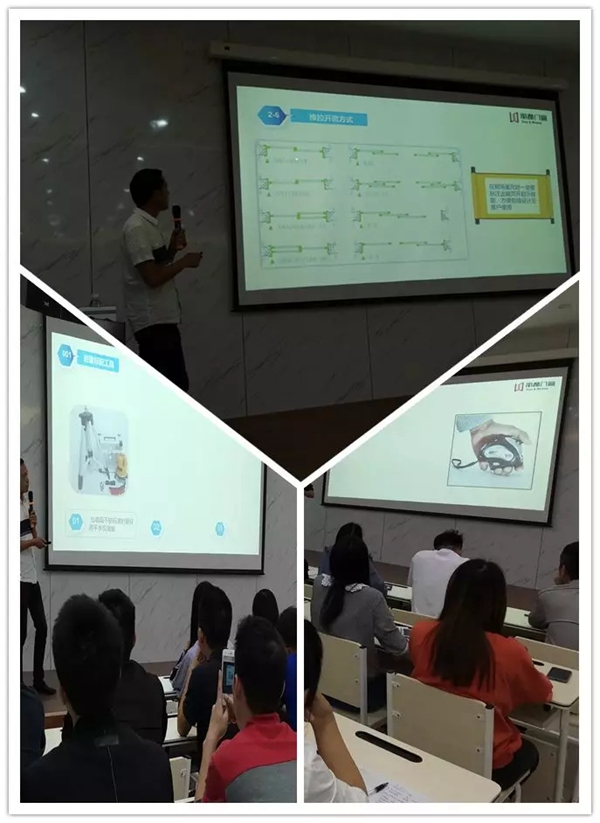 丽都门窗2019第七期内部培训现场量尺