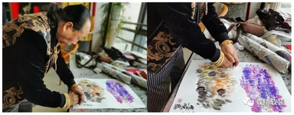 蝶绣软装携手水墨丹青画家再次升级新品