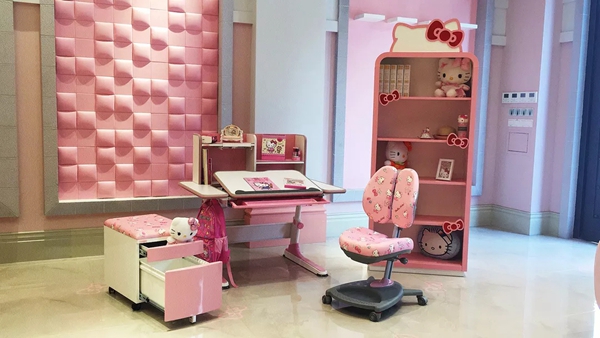 Hello kitty royal sunday：儿童房装修全指南 给宝贝一个精致的房间
